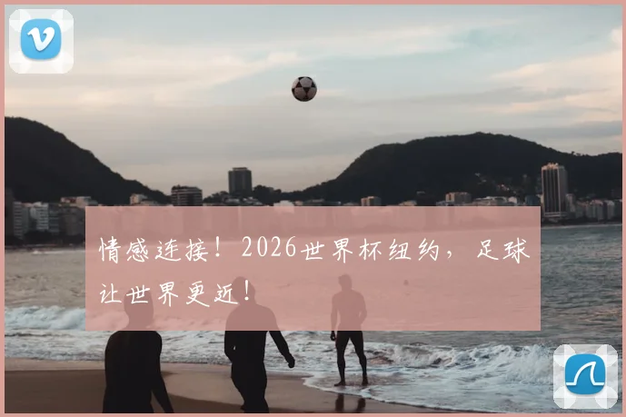 情感连接!2026世界杯纽约,足球让世界更近!